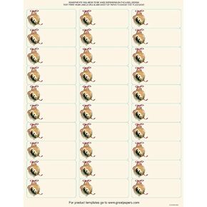 Great Papers! Holy Family 30-Up Address Label, 5 sheets/150 Labels, 1" x 2.625" (913258)