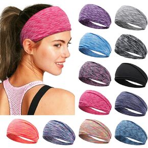 12 Packs Workout Headbands for Women Non Slip Sweatbands Sweat Bands