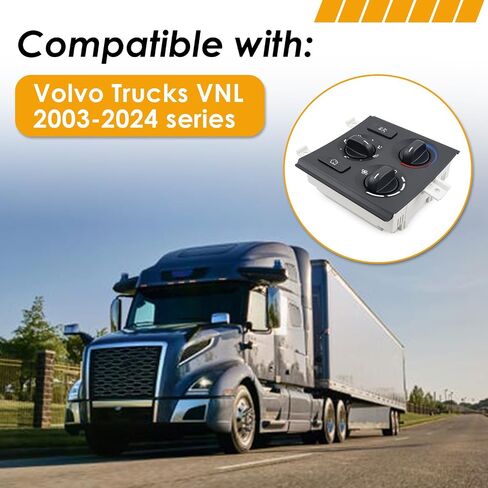 21326144 20511569 وحدة التحكم في المناخ (12V) متوافقة مع شاحنة فولفو VNL 2003-2024 7 + 14 دبابيس in Saudi Arabia