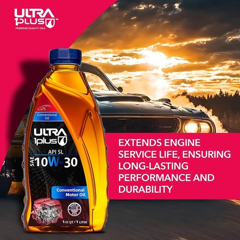 Ultra1Plus SAE 10W-30 Conventional Motor Oil, API SL (Gallon - 4 QTS) in Saudi Arabia