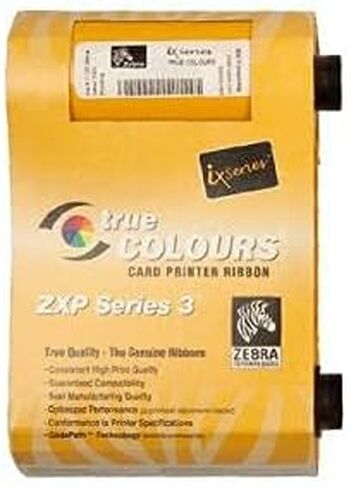شريط ملون Zebra 800033-840 ومجموعة تنظيف DuraClean DC 105999-302 لطابعة Zebra ZXP Series 3 in Kuwait