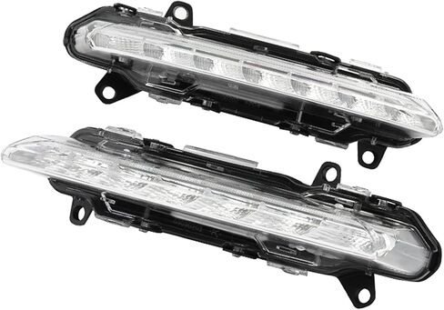 LED Daytime Running Light For Mercedes Benz S-Class W221 S350 S450 S500 S550 CL550 CL600 CLS550 C250 C300 C350 R350 GLK350 Front Bumper Fog Light DRL 2218201756 2218201856 in Saudi Arabia