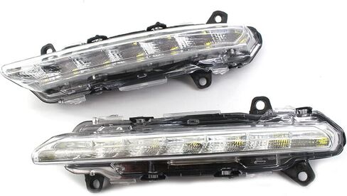 LED Daytime Running Light For Mercedes Benz S-Class W221 S350 S450 S500 S550 CL550 CL600 CLS550 C250 C300 C350 R350 GLK350 Front Bumper Fog Light DRL 2218201756 2218201856 in Saudi Arabia
