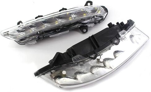 LED Daytime Running Light For Mercedes Benz S-Class W221 S350 S450 S500 S550 CL550 CL600 CLS550 C250 C300 C350 R350 GLK350 Front Bumper Fog Light DRL 2218201756 2218201856 in Saudi Arabia
