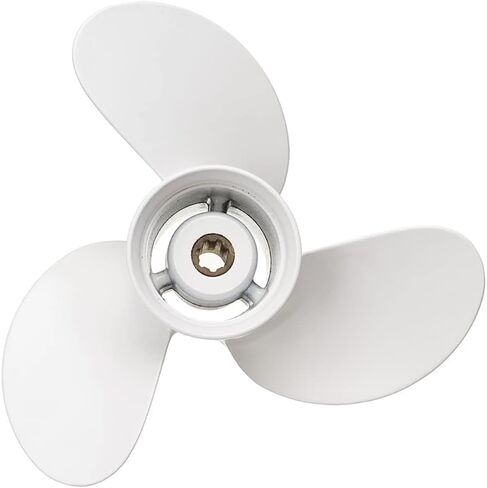 Boat Propeller 6G1-45943-00-El 8 1/2 X 7 1/2 for Yamaha Outboard Engine 6-8Hp Aluminum Alloy 3 Blades R Rotation 7 Spline Toot 6G1-45943-00-00 in Kuwait