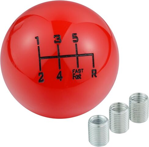 Ball Resin Car Gear Lever Shifter Knob 5 Speed Heavy Vehicle Shift Handle Stick Head for Most Manual Automotive Vehicles (Black) in Kuwait