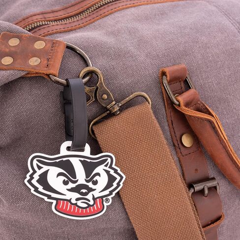 Desert Cactus University of Wisconsin Badgers UW Madison Luggage Tags Bag (PVC - Design B) in Kuwait