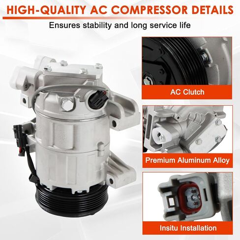 ضاغط مكيف الهواء CO 29073C 140918NC 926003TA0D بديل ضاغط مكيف الهواء لـ 2013-2017 Nissan Altima 2014-2015 Rouge 2.5L L4 in Saudi Arabia