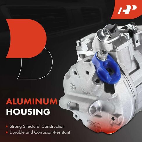 ضاغط A-Premium A/C مع قابض متوافق مع BMW 323i 325xi 328i 330i، 525i 540i، 740i 740iL، M3 M5 X3 Z8 in Saudi Arabia