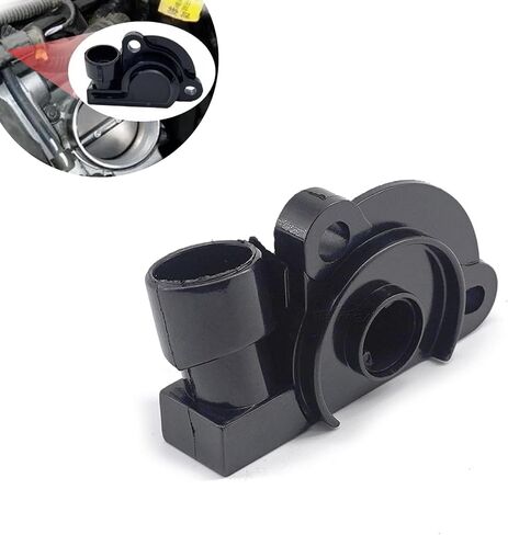 1 PC Auto Throttle Position Sensor, TPS Accelerator Pedal Fuel Idle Control Valve Sensor, Replace OEM 17087400 17088026 17111815 Gas Engine Accessories, Suitable for Buick Models (Black) in Saudi Arabia