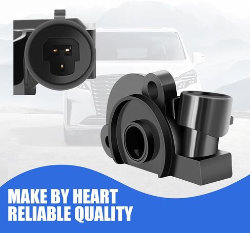 1 PC Auto Throttle Position Sensor, TPS Accelerator Pedal Fuel Idle Control Valve Sensor, Replace OEM 17087400 17088026 17111815 Gas Engine Accessories, Suitable for Buick Models (Black) in Saudi Arabia