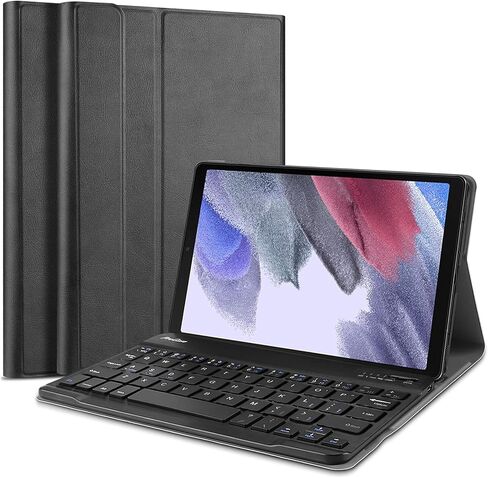 حافظة لوحة المفاتيح ProCase لجهاز Galaxy Tab A7 Lite 8.7 بوصة 2021 (SM-T220 T225 T227)، حافظة غطاء لوحة مفاتيح لاسلكية قابلة للفصل لجهاز Samsung Galaxy Tab A7 Lite 8.7 بوصة - أسود in Saudi Arabia