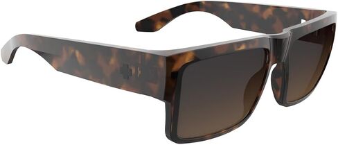 SPY Unisex-Adult Round Cyrus Honey Tort Happy Dark Brown Fade, Multi, One Size in Saudi Arabia