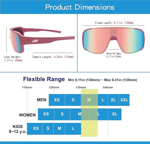 XII WY Kids Sunglasses Polarized UV Protection Flexible Rubber Glasses Shades for Boys Girls in Kuwait