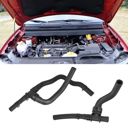 Moonlinks متوافقة مع مجموعة خرطوم سخان دودج جورني 2008-2020 مع إمداد TEE، مجموعة استبدال خرطوم السخان الأساسي للرحلة 2.4VVT، OE# 5058437AK 5058437AD 5058437AI in Kuwait