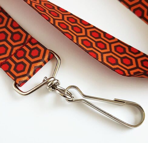 Pinsanity Overlook Hotel Pattern Premium Lanyard in Saudi Arabia