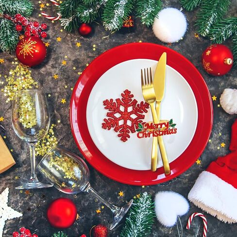 Christmas Napkin Rings Set of 6, Christmas Tree elk Christmas Style for Christmas Party Dinning Table Setting for Holiday Dinner Setting and Christmas Party Table Decorations in Saudi Arabia