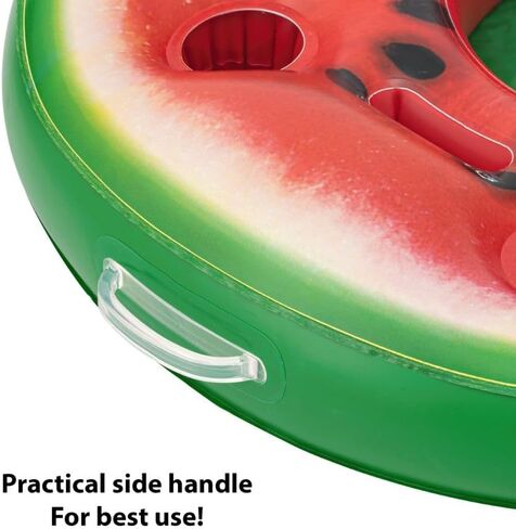 Pool Prink Holder Floating Pool Trey for Adults and Family Fun, Floating ice Chest for River hot tub, Pool Accessories, Durable Quality Pool Party Game time (Watermelon) in Saudi Arabia