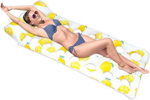 عوامة حمام السباحة القابلة للنفخ، أرجوحة عائمة للمياه للعب في الصيف في الهواء الطلق in Kuwait