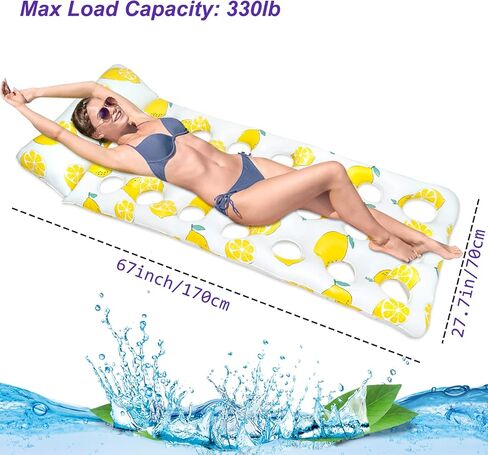 عوامة حمام السباحة القابلة للنفخ، أرجوحة عائمة للمياه للعب في الصيف في الهواء الطلق in Kuwait