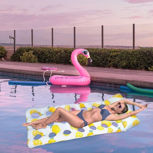 عوامة حمام السباحة القابلة للنفخ، أرجوحة عائمة للمياه للعب في الصيف في الهواء الطلق in Kuwait