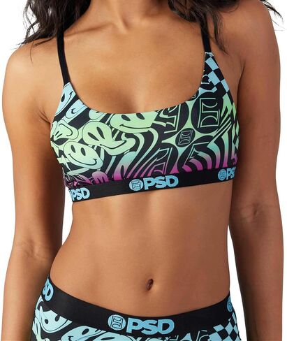 PSD Women's Pop Trip SBL 3-Pack Bx Bralette, Multi, M in Saudi Arabia
