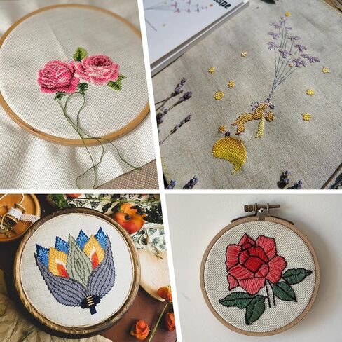 طقم خيط تطريز مكون من 187 قطعة، مجموعة سلاسل سوار الصداقة مكونة من 150 لونًا وخيط غرز متقاطعة مع صندوق تخزين منظم، يتضمن مقصًا وكشتبانًا وإبرة خياطة وخيط خيط ومزيل in Kuwait