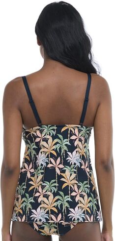 بدلة سباحة Skye النسائية القياسية Myra Drape Front Bandeau Tankini Top in Kuwait