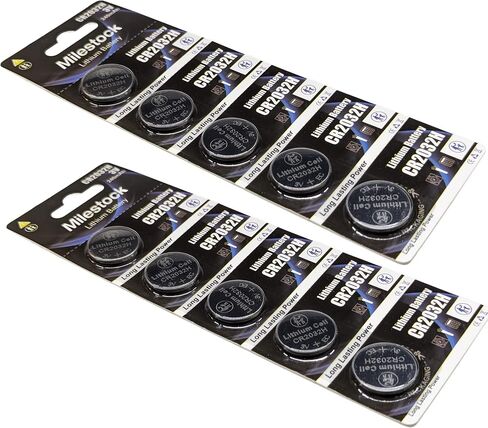 5-Pcs 3-Volt Lithium Coin Cell Battery Compatible with Weight Watchers WW39N Digital Glass Scale, CR2032-0131-I in Saudi Arabia