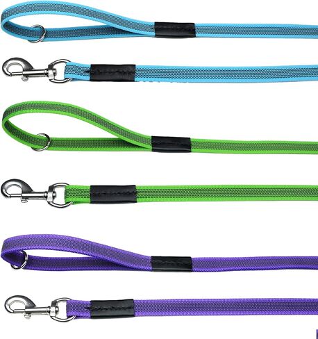 Redline K9 3/4 Inch x 6 Feet Easy Grip Dog Leash (Green) in Saudi Arabia