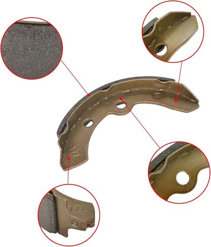 1018232-01 مجموعة أدوات فرامل السيارة لنادي السيارات لعربة الجولف السابقة 1995-up DS G&E 1018163-01 1011466 الضبط التلقائي فقط 2 قصير و2 طويل in Kuwait