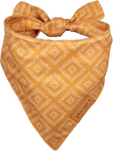 وشاح باندانا لملابس الحيوانات الأليفة من ويلو كريك للكلاب والجراء | الغربية 4 حزمة | نسيج متين مزدوج الطبقات |لطيف وحديث| جميع السلالات | ولد وفتاة | قابل للتعديل صغير وكبير وكبير جدًا (كبير جدًا) in Kuwait