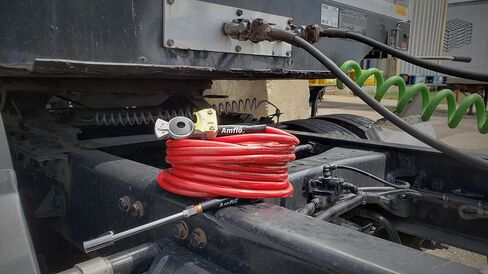 Amflo 574-50GH 3/8" x 50' PVC Glad-Hand Air Hose in Saudi Arabia