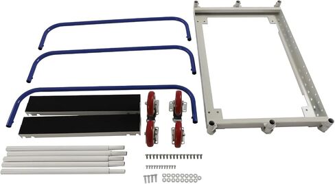 Panel Cart Dolly, 20" W x 35" H Panel Truck Cart with Steel Frame, Heavy Duty Platform Truck Cart with 1500 lbs Capacity and 5 inch Casters for Factory Warehouses, Garage, Workshop (35 x 20 in) in Saudi Arabia