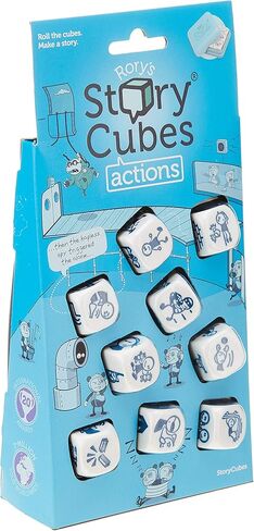 إجراءات مكعبات قصة روري (البثرة البيئية) | لعبة سرد القصص للأطفال والكبار | لعبة عائلية ممتعة | لعبة الاطفال المبدعين | للأعمار من 6 سنوات فما فوق | 1+ لاعبين | متوسط ​​وقت اللعب 10 دقائق | صنع بواسطة زيجوماتيك in Kuwait