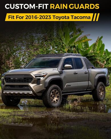 KYX Rain Guards for Car Windows, Outside Mount Window Visors Rain Guards Fit for Chevrolet Equinox 2018-2023, Extra Durable Window Deflectors, Vent Visors, 4 Pieces 94634 in Saudi Arabia