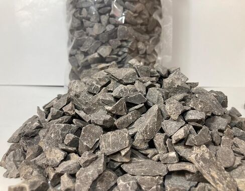 صخور رسوبية من الحجر الجيري تينيسي 5 رطل - صغير 1/2 بوصة متوسط ​​مطحون - جميع كربونات الكالسيوم الطبيعية لفصول العلوم، وحوض السمك، ومناظر طبيعية للفراش النباتي (5 رطل) in Kuwait