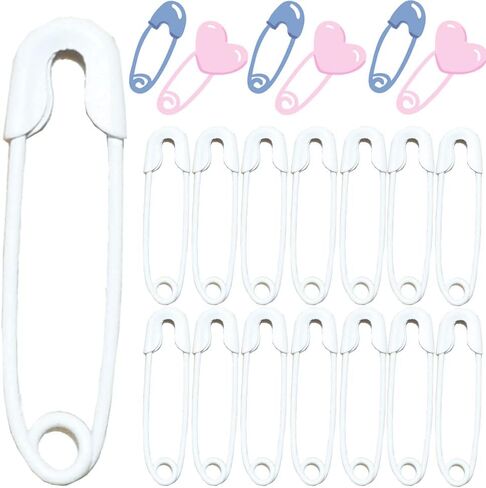 Mini Metal Safety Pins Brooch 20 Colors Decorative Charms Small Small Pin for Jewelry Kilt Knitted Fasteners Used in Clothes Skirts Dresses 1000PCS 19mm (Blue) in Saudi Arabia