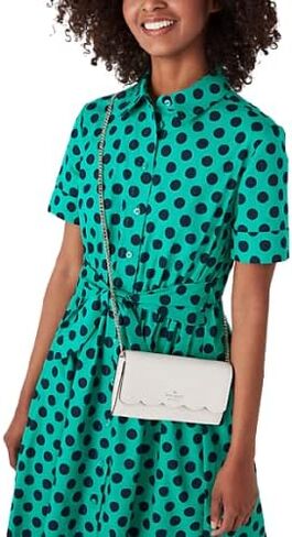 Kate Spade New York Gemma Wallet on a Chain Shoulder Bag (Parchment) in Saudi Arabia