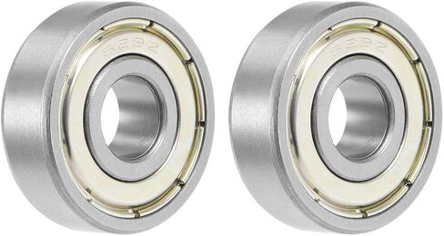 uxcell 628ZZ Deep Groove Ball Bearing 8x24x8mm Double Shielded Chrome Steel Bearings 2-Pack in Saudi Arabia