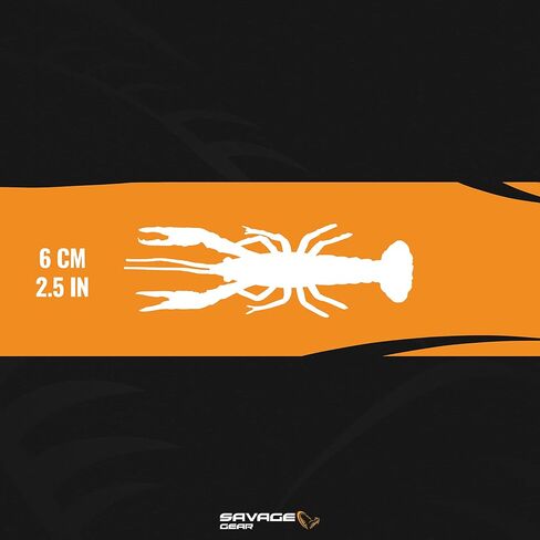طعم صيد السمك من Savage Gear NED Craw، قرع أخضر، ملامح واقعية، ألوان وحركة، بناء متين 12X، ملح ورائحة in Saudi Arabia