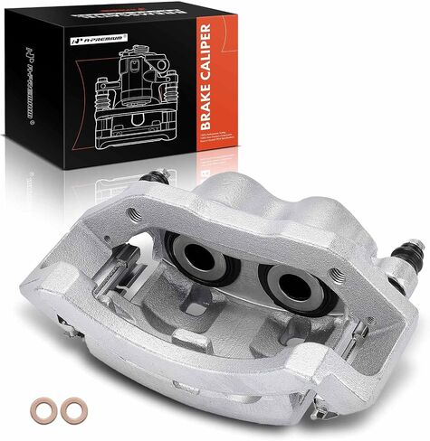 A-Premium Disc Brake Caliper Assembly with Bracket Compatible with Select Dodge Models - Ram 2500 2001-2002 - Rear Left Driver Side in Saudi Arabia