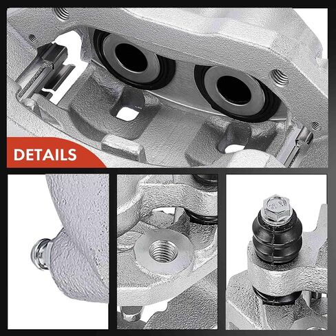 A-Premium Disc Brake Caliper Assembly with Bracket Compatible with Select Dodge Models - Ram 2500 2001-2002 - Rear Left Driver Side in Saudi Arabia