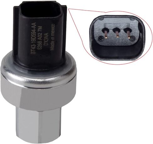 مفتاح دورة قابض مكيف الهواء متوافق مع Ford F150 Expedition Explorer Escape Fusion Fiesta، مفتاح ضغط مكيف الهواء FANLIDE يستبدل BT4319D594AA BT4Z19D594A HG1Z19D594A YH2034 in Kuwait