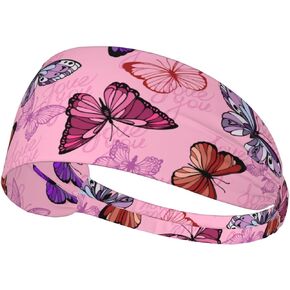 Elastic Headband Breathable Athletic Sweat Headbands for Men Women