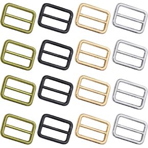 Slider Tri-Glide Buttons Adjustable Triglide Buckle Fasteners