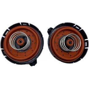 Crankcase Vent Valve PCV Pressure Regulating Valve 11127547058, 11127537733 (2 Pieces Set) For BMW 545i, 550i, 645Ci, 650i, 745i, 745Li, 750i, & more