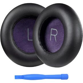 Ear Pads Replacement for Plantronics BackBeat PRO 1 Headset by MMOBIEL - Protein PU Ear Pad Cushions - Earpads Replacement - Black