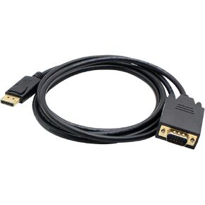Addon-Networking DISPLAYPORT2VGA6F 6' DisplayPort to VGA Adapter Cable, Black