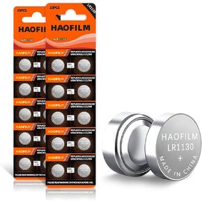 10 عبوات من بطاريات LR1130 AG10 بطارية خلية زر قلوية 1.5 فولت in Kuwait